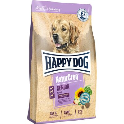 15kg Senior Happy Dog NaturCroq Hondenvoer 15kg Senior Happy Dog NaturCroq Hondenvoer