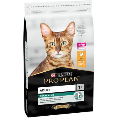 Purina Pro Plan Original Adult Renal Plus - Rijk aan Kip Kattenvoer - 10 kg Purina Pro Plan Original Adult Renal Plus - Rijk aan Kip Kattenvoer - 10 kg