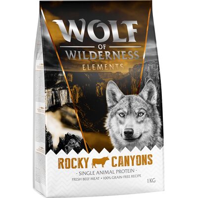 5kg Rocky Canyons Rund Wolf of Wilderness Hondenvoer 5kg Rocky Canyons Rund Wolf of Wilderness Hondenvoer