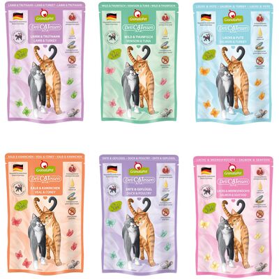 12x85g GranataPet DeliCatessen Mix I Kattenvoer 12x85g GranataPet DeliCatessen Mix I Kattenvoer
