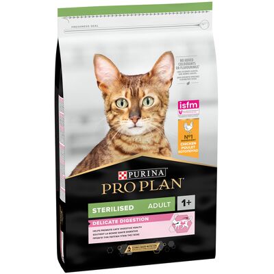 10kg PURINA PRO PLAN Gesteriliseerde kat met kip droog kattenvoer 10kg PURINA PRO PLAN Gesteriliseerde kat met kip droog kattenvoer