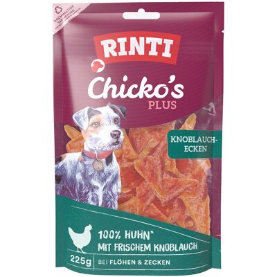 3x225g Rinti Chicko Plus Knoflook Hondensnacks 3x225g Rinti Chicko Plus Knoflook Hondensnacks