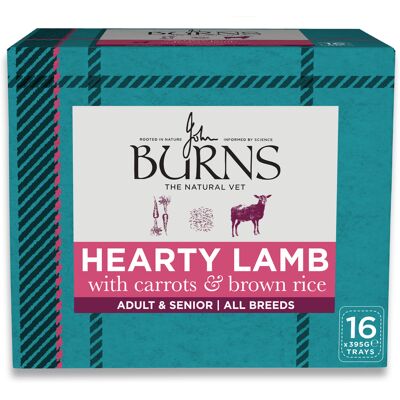 Burns natvoer voor honden 16 x 395 g - Lam Burns natvoer voor honden 16 x 395 g - Lam