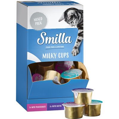 Smilla Milky Cups Mix pakket - Voordeelpakket: 75 x 15 g Smilla Milky Cups Mix pakket - Voordeelpakket: 75 x 15 g