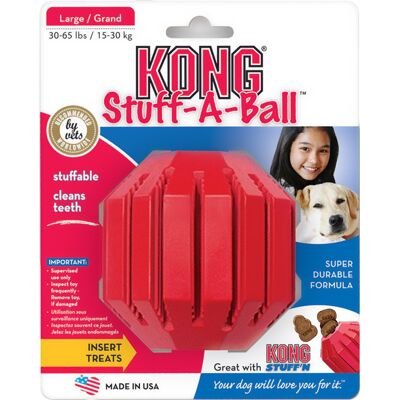 Kong Stuff-A-Ball maat L Øca.9cm hond Kong Stuff-A-Ball maat L Øca.9cm hond