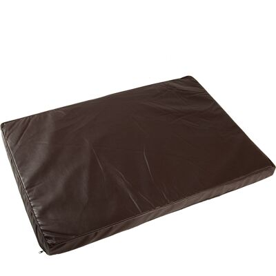 zooplus Exclusive - L 100 x B 70 x H 6 cm - Hondenkussen Wellness Kunstleer Donkerbruin zooplus Exclusive - L 100 x B 70 x H 6 cm - Hondenkussen Wellness Kunstleer Donkerbruin