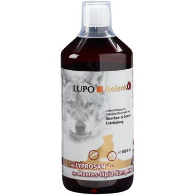 Luposan 1000ml Lupo Gewrichtsolie Hond Luposan 1000ml Lupo Gewrichtsolie Hond