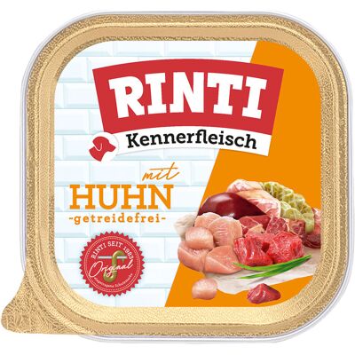 Voordeelpakket Rinti "Kennerfleisch" 9 x 300 g - Kip Voordeelpakket Rinti "Kennerfleisch" 9 x 300 g - Kip