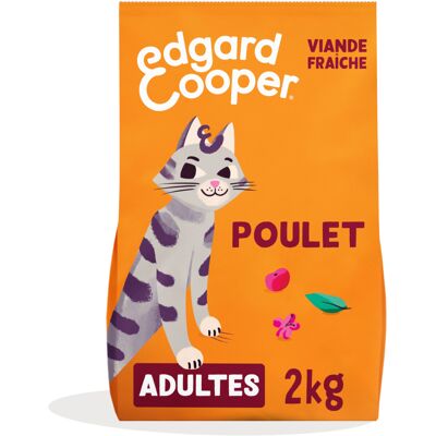 2kg Edgard & Cooper Adult graanvrij kip - Kattenvoer 2kg Edgard & Cooper Adult graanvrij kip - Kattenvoer