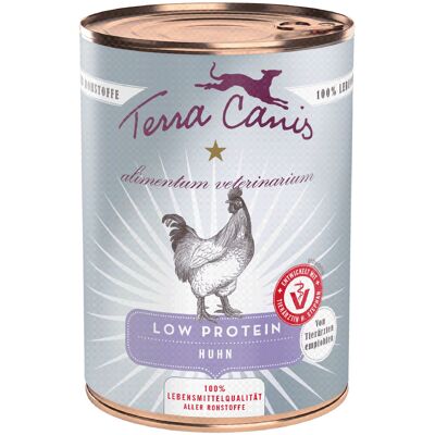 Terra Canis Alimentum Veterinarium Low Protein 6 x 400 g - Kip Terra Canis Alimentum Veterinarium Low Protein 6 x 400 g - Kip