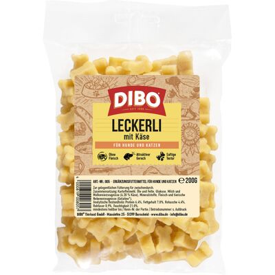 6 x 200 g DIBO Snacks met kaas Hondensnacks 6 x 200 g DIBO Snacks met kaas Hondensnacks