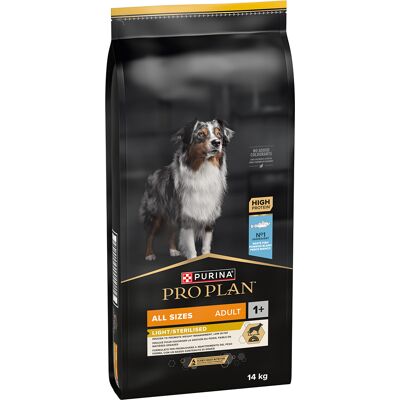 14kg Pro Plan Alle maten Adult Light Gesteriliseerde Vis Droogvoer voor honden 14kg Pro Plan Alle maten Adult Light Gesteriliseerde Vis Droogvoer voor honden