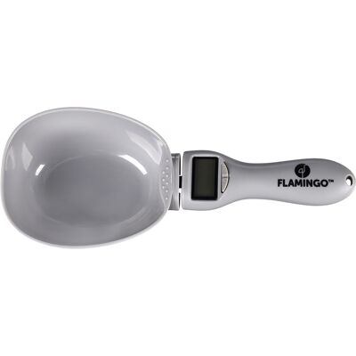 Flamingo voerschep met digitale weegschaal Scalo 300 ml hond kat Flamingo voerschep met digitale weegschaal Scalo 300 ml hond kat