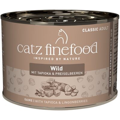 12x200g Wild catz finefood Kattenvoer 12x200g Wild catz finefood Kattenvoer