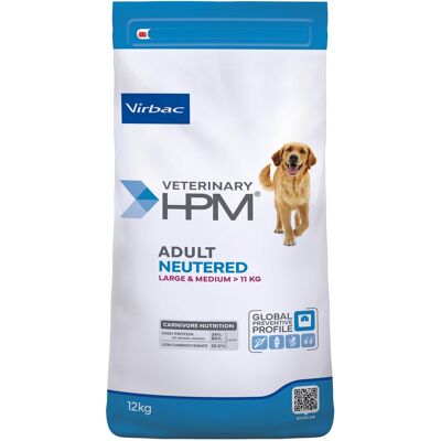 Virbac Veterinary HPM Volwassen hond Gecastreerd Large & Medium - 12 kg Virbac Veterinary HPM Volwassen hond Gecastreerd Large & Medium - 12 kg
