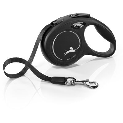 flexi Classic harnasdraad zwart, maat 5m L: tot 50kg hond flexi Classic harnasdraad zwart, maat 5m L: tot 50kg hond