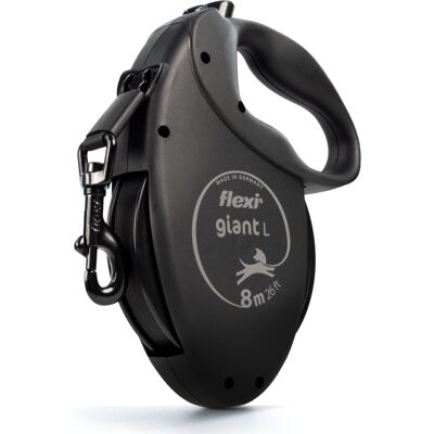 flexi Black Edition harnasriem 8 m maat L: tot 50 kg voor honden flexi Black Edition harnasriem 8 m maat L: tot 50 kg voor honden