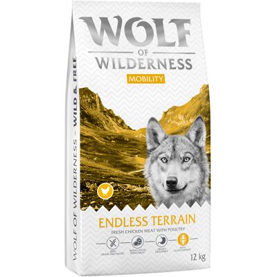 Wolf of Wilderness "Explore The Endless Terrain" Mobiliteit - graanvrij - 12 kg: Nieuw Recept Wolf of Wilderness "Explore The Endless Terrain" Mobiliteit - graanvrij - 12 kg: Nieuw Recept