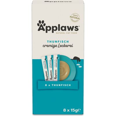 Voordeelpakket: 16x15g Applaws Romige Traktatie Tonijn Kattensnoepjes Voordeelpakket: 16x15g Applaws Romige Traktatie Tonijn Kattensnoepjes