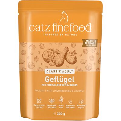 catz finefood 6 x 300 g - Gevogelte catz finefood 6 x 300 g - Gevogelte