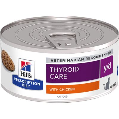 Hill's Prescription Diet Hill´s Prescription Diet y/d Thyroid Health Kattenvoer Original - Bestel ook natvoer: 12 x 156 g Hill’s Prescription Diet – Feline Y/D Hill's Prescription Diet Hill´s Prescription Diet y/d Thyroid Health Kattenvoer Original - Bestel ook natvoer: 12 x 156 g Hill’s Prescription Diet – Feline Y/D