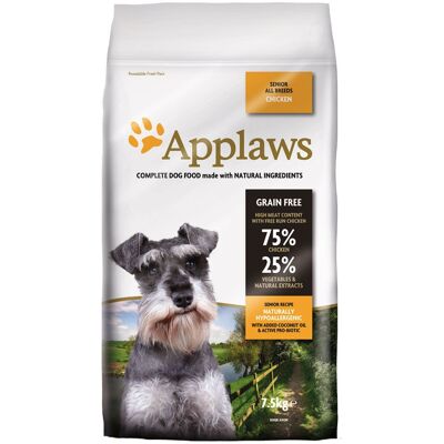 7,5kg Senior Kip Applaws Hondenvoer 7,5kg Senior Kip Applaws Hondenvoer