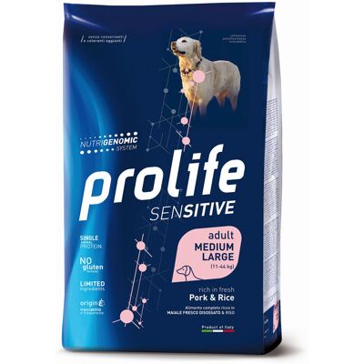 10kg Varkensvlees & Rijst Sensitive Prolife droogvoer voor honden 10kg Varkensvlees & Rijst Sensitive Prolife droogvoer voor honden