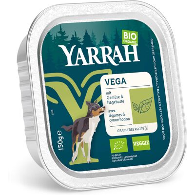 Yarrah Biologische Vega met Biologische Rozenbottel 12 x 150 g - Vegetarische stukjes met biologische groenten en biologische rozenbottel Yarrah Biologische Vega met Biologische Rozenbottel 12 x 150 g - Vegetarische stukjes met biologische groenten en biologische rozenbottel