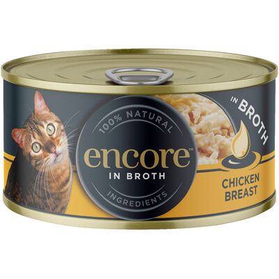 16x 70g Encore Blik kipfilet Kattenvoer Nat 16x 70g Encore Blik kipfilet Kattenvoer Nat