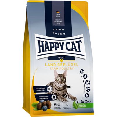 Happy Cat Culinaire Volwassenen Land Gevogelte - 10 kg Happy Cat Culinaire Volwassenen Land Gevogelte - 10 kg