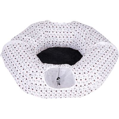 zooplus Exclusive Kattentunnel Donut Ø85xH25 cm zooplus Exclusive Kattentunnel Donut Ø85xH25 cm