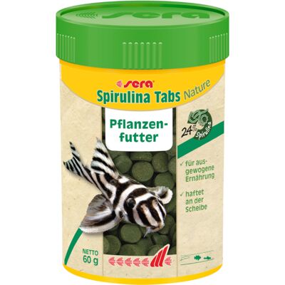 Sera Spirulina Nature Voertabletten - Dubbelpak: 2 x 100 Tabletten Sera Spirulina Nature Voertabletten - Dubbelpak: 2 x 100 Tabletten