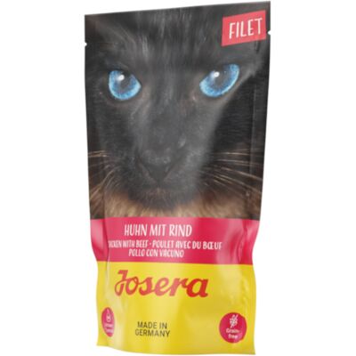 16x70g Kip met Rund Josera Filet Kattenvoer nat 16x70g Kip met Rund Josera Filet Kattenvoer nat