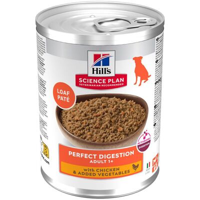 6x363g Adult Perfect Digestion met Kip Hill's Science Plan Hondenvoer 6x363g Adult Perfect Digestion met Kip Hill's Science Plan Hondenvoer