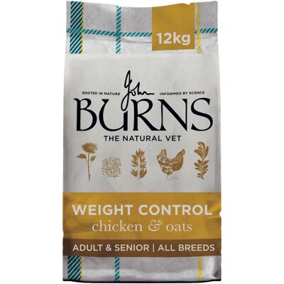 12kg Adult/Senior Weight Control+ Kip & Haver Burns Hondenvoer 12kg Adult/Senior Weight Control+ Kip & Haver Burns Hondenvoer