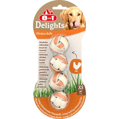 8in1 Delights Kauwballen kip - Voordeelpakket: 6 x 36 g (24 stuks) 8in1 Delights Kauwballen kip - Voordeelpakket: 6 x 36 g (24 stuks)