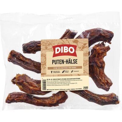 3x250g Dibo Premium Kalkoenenhals Hondensnacks 3x250g Dibo Premium Kalkoenenhals Hondensnacks