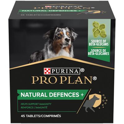 67g (45 tabletten) PRO PLAN Dog Adult & Senior Natural Defences Supplement Hond 67g (45 tabletten) PRO PLAN Dog Adult & Senior Natural Defences Supplement Hond