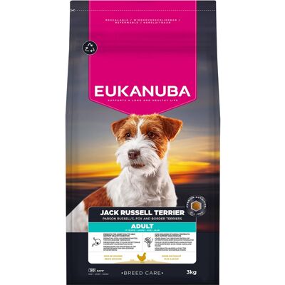 Eukanuba Breed Specific Jack Russell Terriër Hondenvoer - Voordeelpakket: 3 x 3 kg Eukanuba Breed Specific Jack Russell Terriër Hondenvoer - Voordeelpakket: 3 x 3 kg
