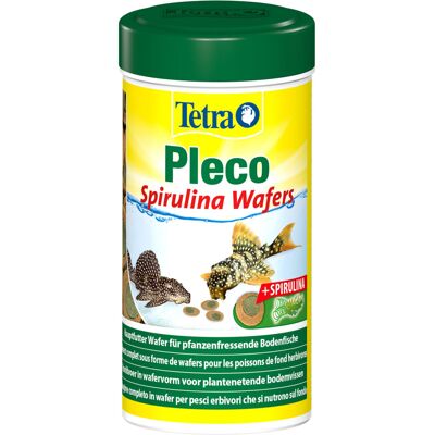 Tetra Pleco Spirulina Wafer - Dubbelpak: 2 x 250 ml Tetra Pleco Spirulina Wafer - Dubbelpak: 2 x 250 ml