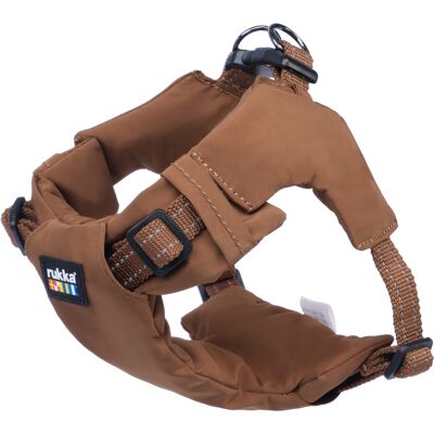 Rukka Puff Hondentuig Mini, cognac Gr.XS 30–40 cm borstomvang Rukka Puff Hondentuig Mini, cognac Gr.XS 30–40 cm borstomvang