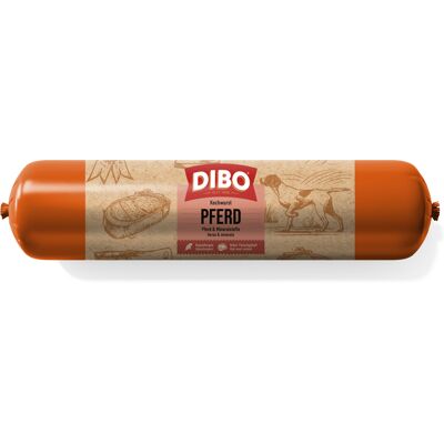10x 800g DIBO Kochwurst Pur Pferd Hundefutter nass 10x 800g DIBO Kochwurst Pur Pferd Hundefutter nass