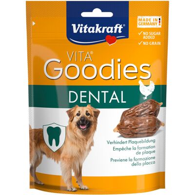 Voordeelpakket: 12x,60g Vitakraft Vita Goodies Dental hondensnacks Voordeelpakket: 12x,60g Vitakraft Vita Goodies Dental hondensnacks