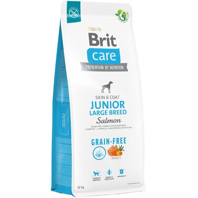 12kg Graanvrij Junior Large Breed Zalm & Aardappel Brit Care Hondenvoer 12kg Graanvrij Junior Large Breed Zalm & Aardappel Brit Care Hondenvoer