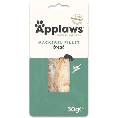 Applaws Cat Mackerel Loin - 6 x 30 g Applaws Cat Mackerel Loin - 6 x 30 g