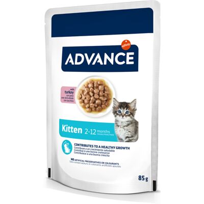 Affinity Advance Advance Kitten Kalkoen - 12 x 85 g Affinity Advance Advance Kitten Kalkoen - 12 x 85 g