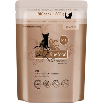 6x300g catz finefood Wild Nat kattenvoer 6x300g catz finefood Wild Nat kattenvoer