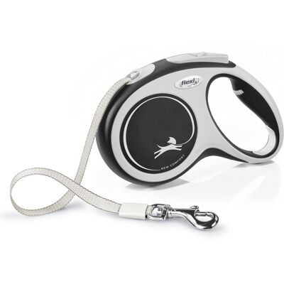 flexi New Comfort harnasriem M Zwart,5m Hond flexi New Comfort harnasriem M Zwart,5m Hond