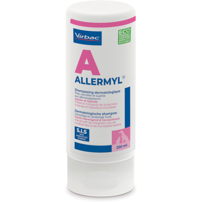250ml Virbac Allermyl Shampoo voor honden en katten 250ml Virbac Allermyl Shampoo voor honden en katten