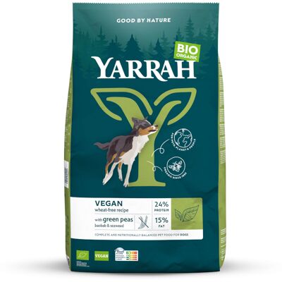 10kg Yarrah Organic Vega Tarwevrij hondenvoer droog 10kg Yarrah Organic Vega Tarwevrij hondenvoer droog